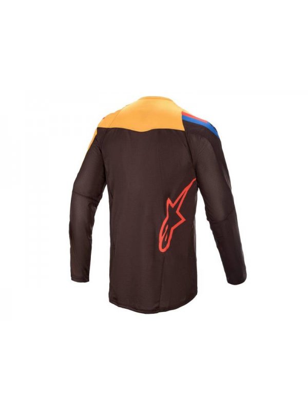 Блуза ALPINESTARS TECHSTAR VENOM JERSEY BLACK BR RED ORANGE